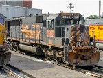 UP 9859, EMD SD50, ex UP 5109, ex DRGW 5515, at UPRR Proviso Shop